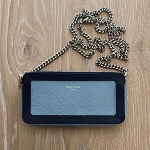 Kate Spade Two-Tone Wallet with Chain